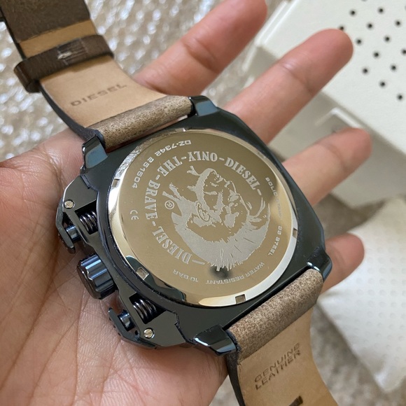❌Sold❌DIESEL BAMF Chronograph Taupe Dial DZ7342 - Picture 6 of 8